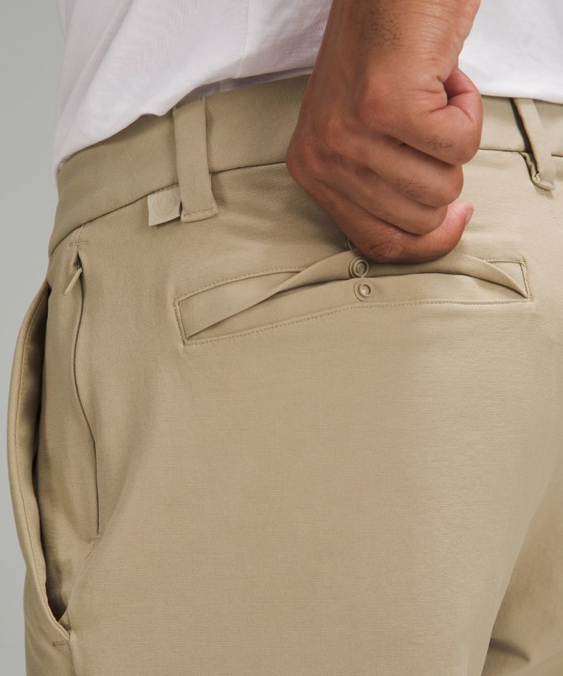 Lululemon ABC Slim-Fit Trouser 32"L *Stretch Cotton VersaTwill Compass Khaki Online Outlet Sale