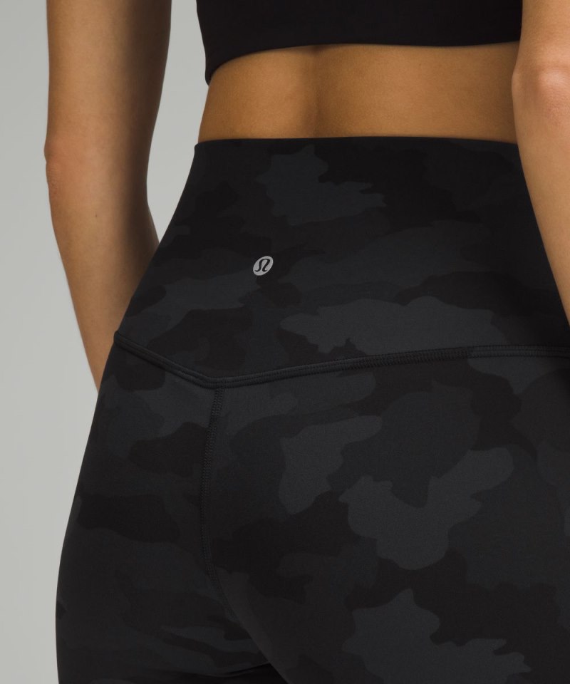 Lululemon lululemon Align™ High-Rise Crop 23" Heritage 365 Camo Deep Coal Multi Online Outlet Sale