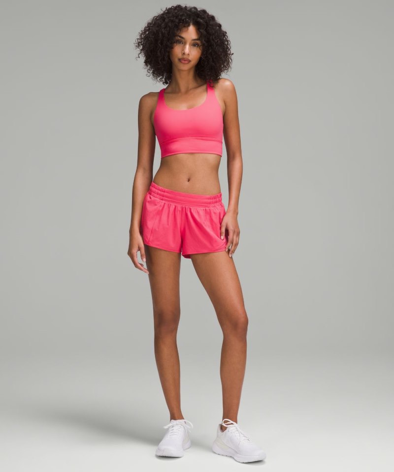 Lululemon Hotty Hot Low-Rise Lined Short 2.5" Glaze Pink Online Outlet Sale
