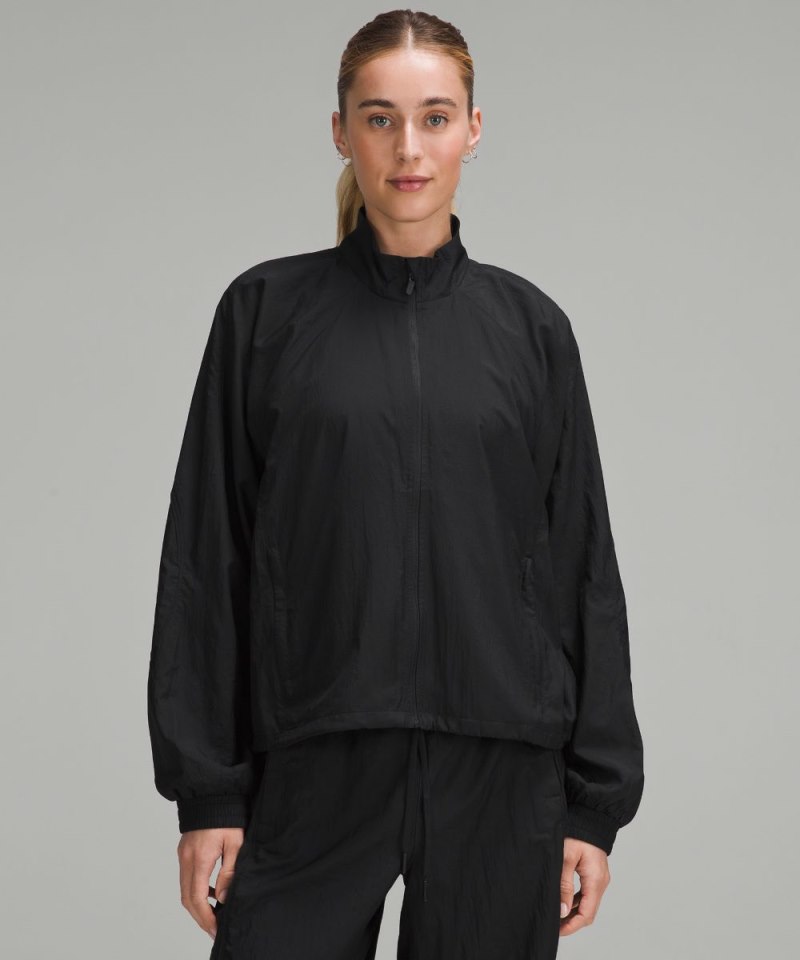 Lululemon License to Train Lightweight Jacket Black / Black (not available) Online Outlet Sale
