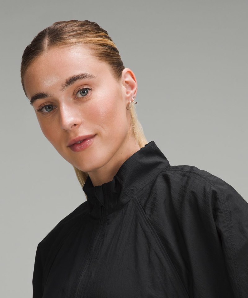 Lululemon License to Train Lightweight Jacket Black / Black (not available) Online Outlet Sale