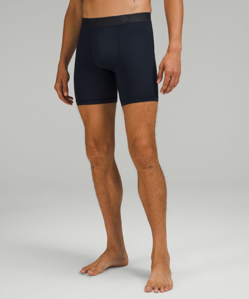 Lululemon Always In Motion Long Boxer with Fly 7" *3 Pack Black / True Navy / Heathered Core Medium Grey Online Outlet Sale