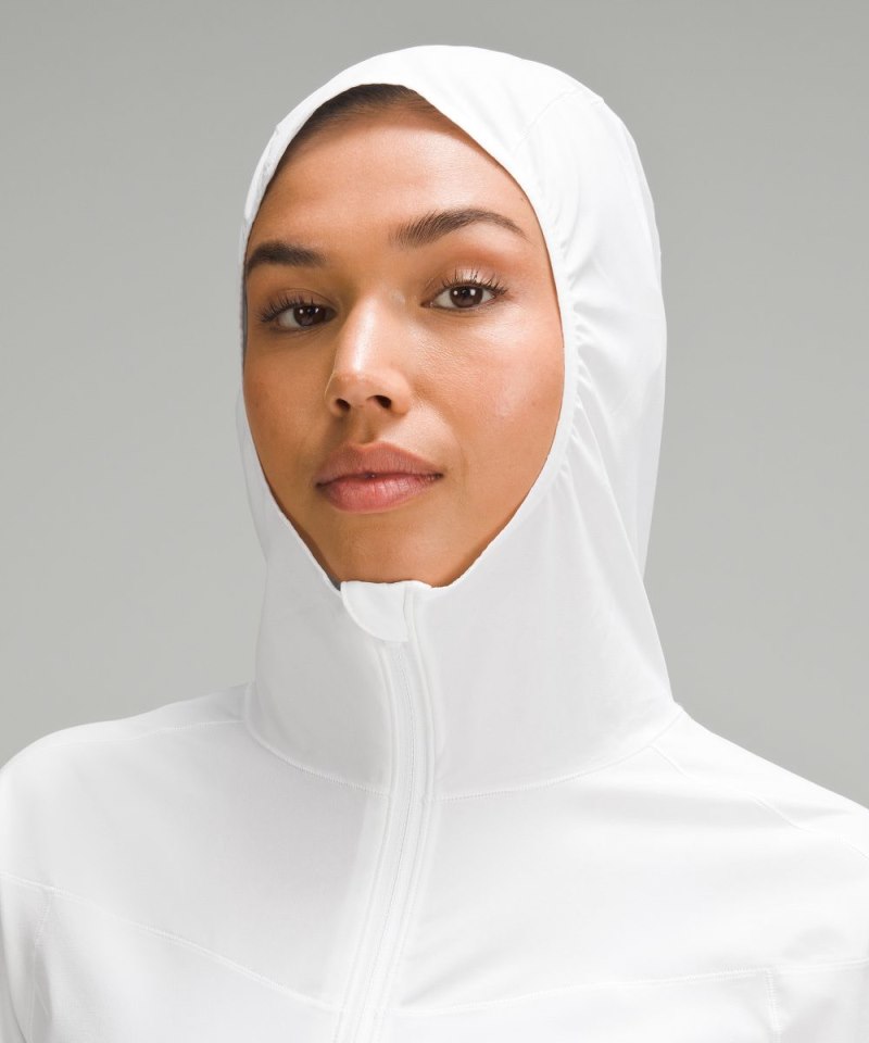 Lululemon Mist Over Windbreaker White Online Outlet Sale