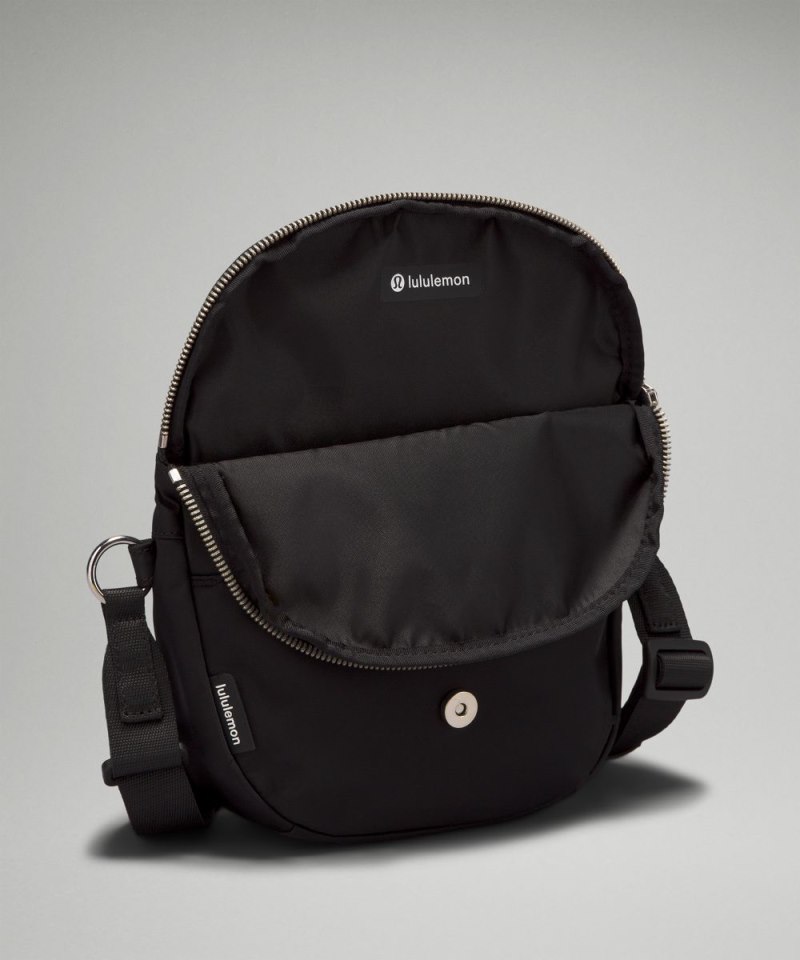 Lululemon All Night Festival Bag *Micro 2L Black / Silver Online Outlet Sale
