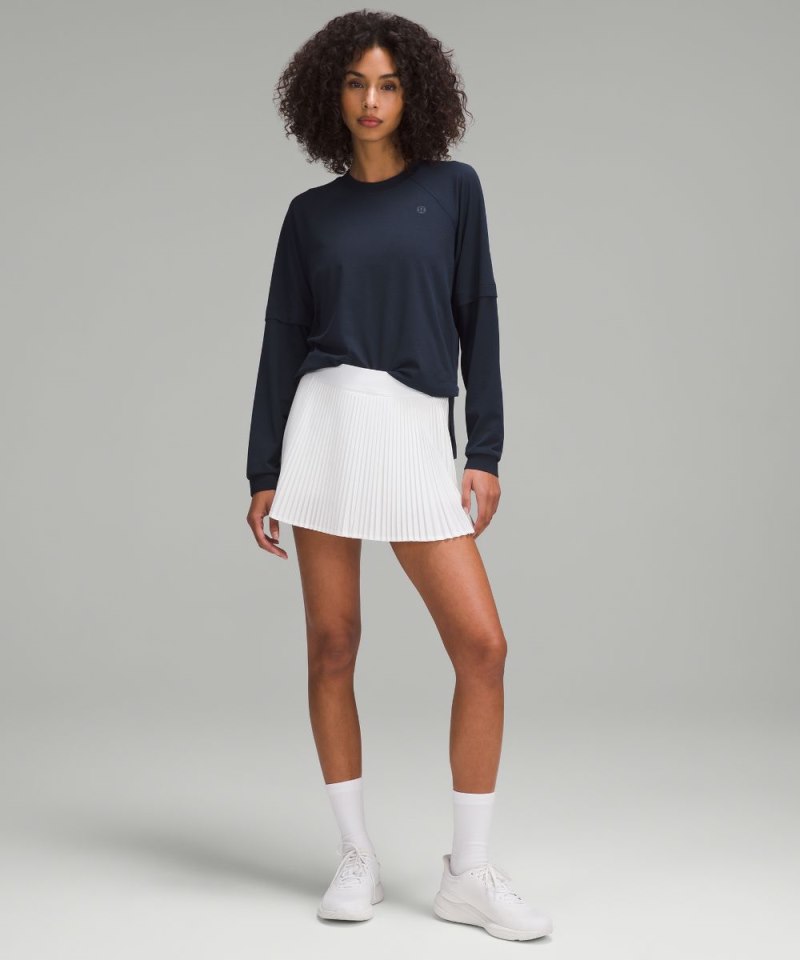 Lululemon Layered Long-Sleeve T-Shirt True Navy Online Outlet Sale
