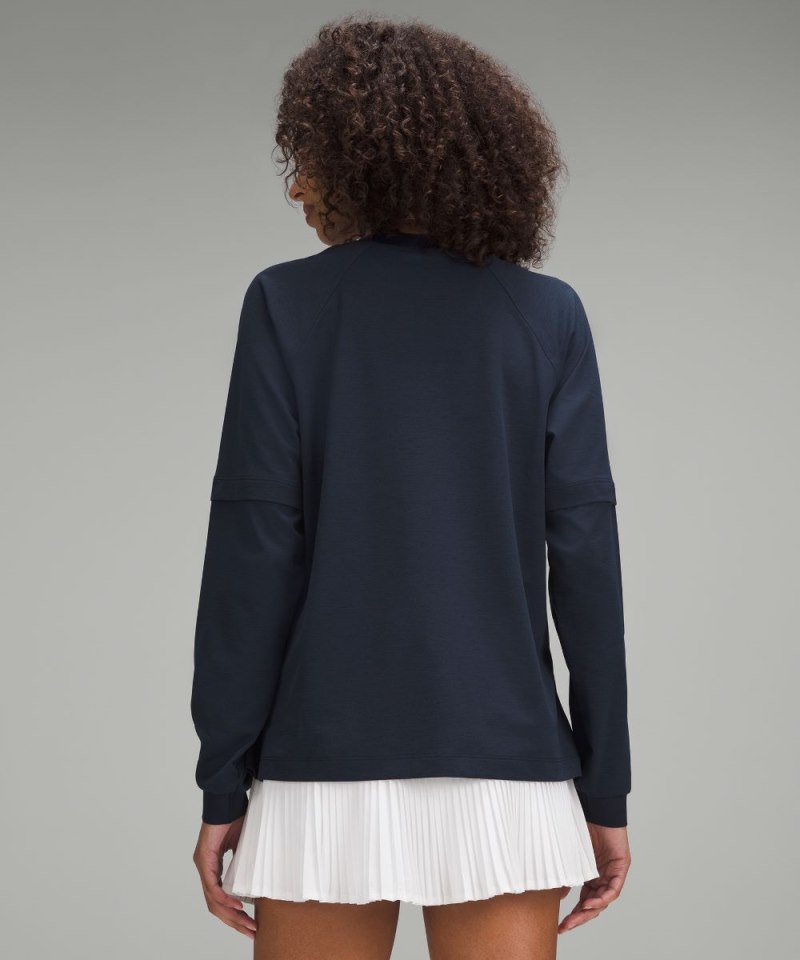 Lululemon Layered Long-Sleeve T-Shirt True Navy Online Outlet Sale