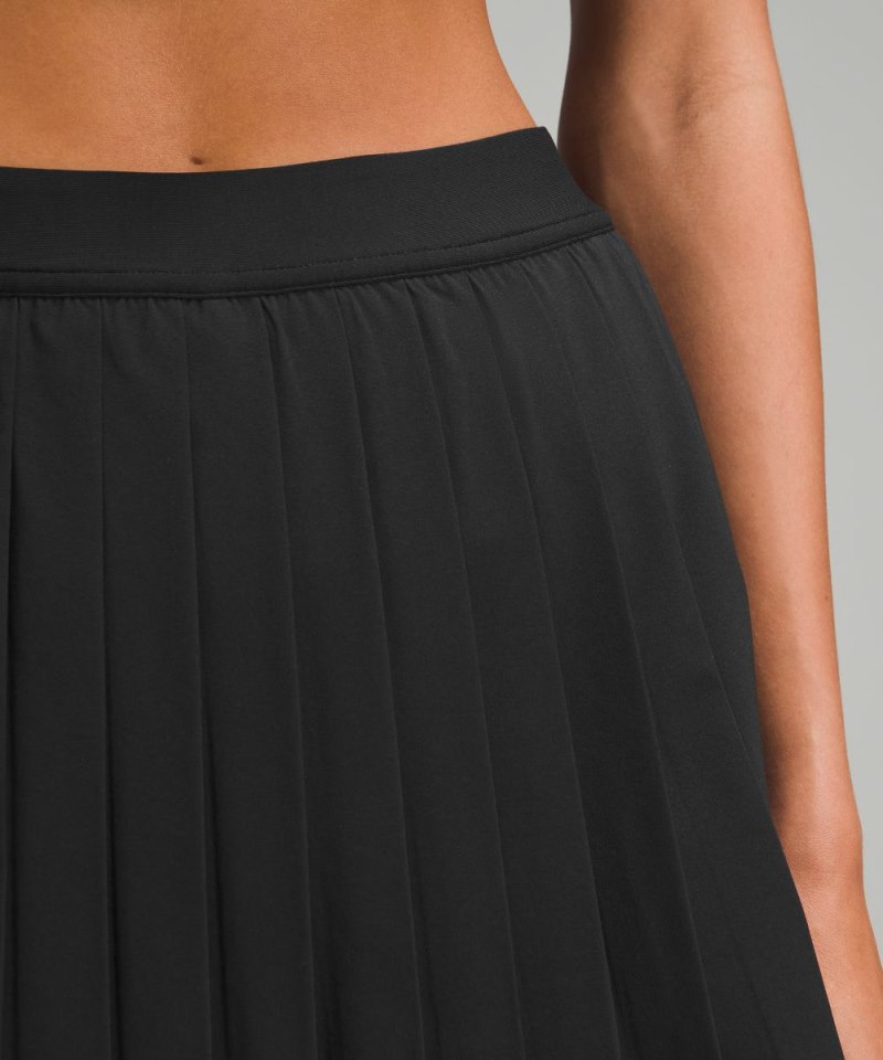 Lululemon High-Rise Pleated Tennis Skirt Black Online Outlet Sale