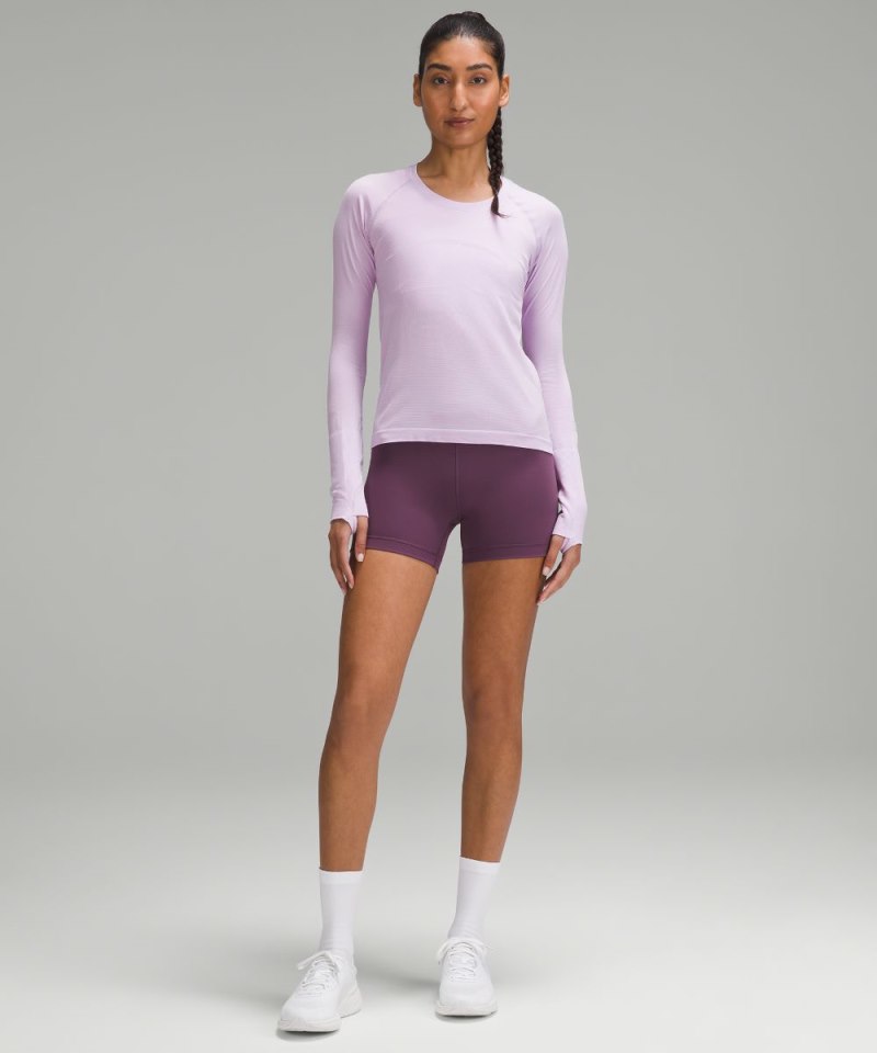 Lululemon Swiftly Tech Long-Sleeve Shirt 2.0 *Race Length Lilac Ether / Lilac Ether Online Outlet Sale