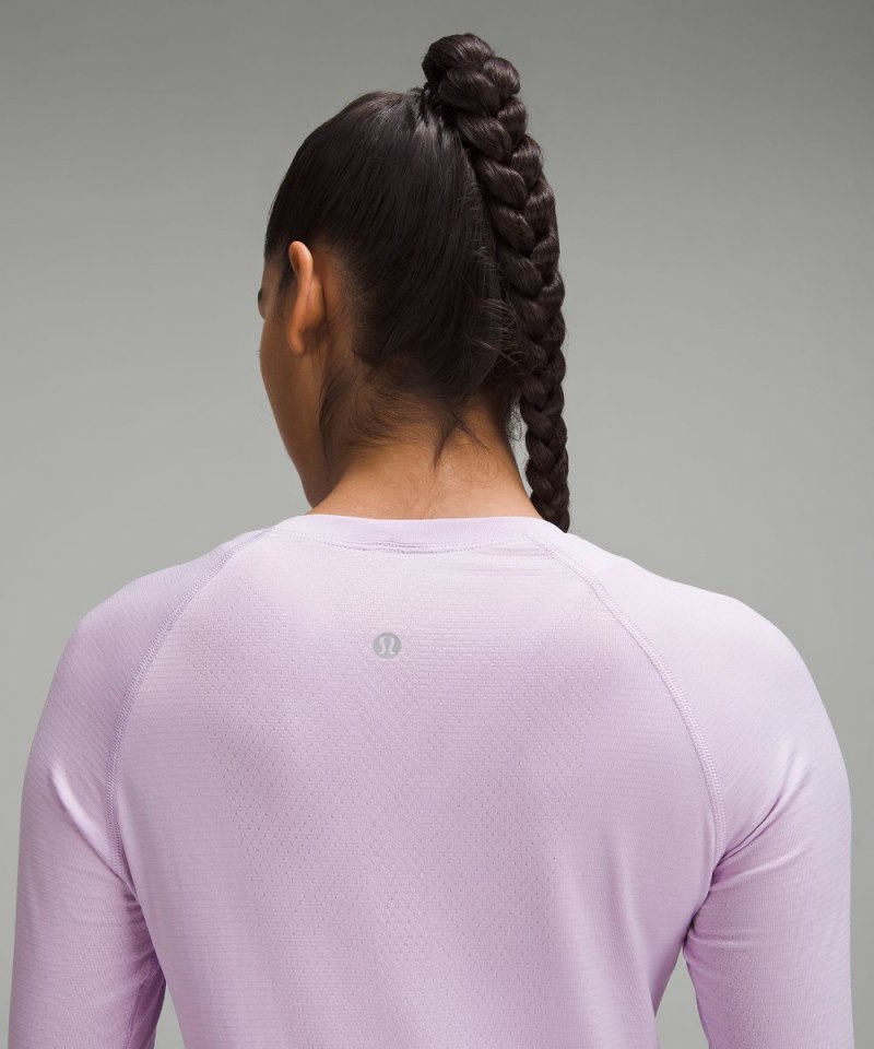 Lululemon Swiftly Tech Long-Sleeve Shirt 2.0 *Race Length Lilac Ether / Lilac Ether Online Outlet Sale