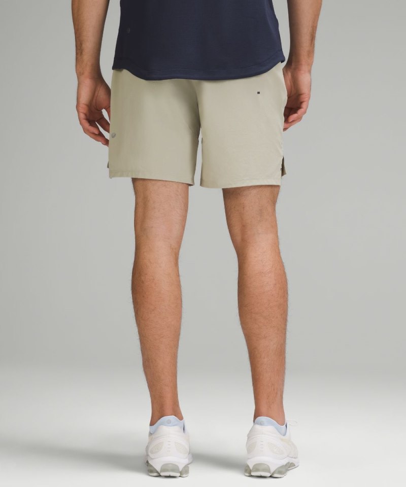 Lululemon License to Train Linerless Short 7" Raw Linen Online Outlet Sale