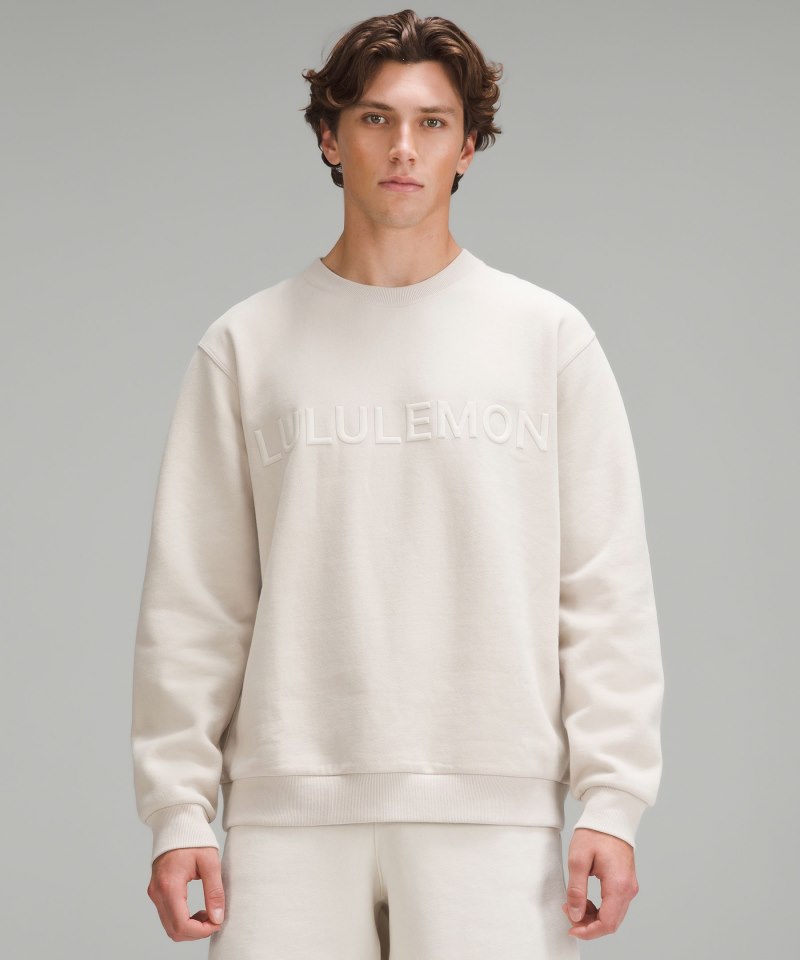 Lululemon Steady State Crew *Graphic Natural Ivory Online Outlet Sale
