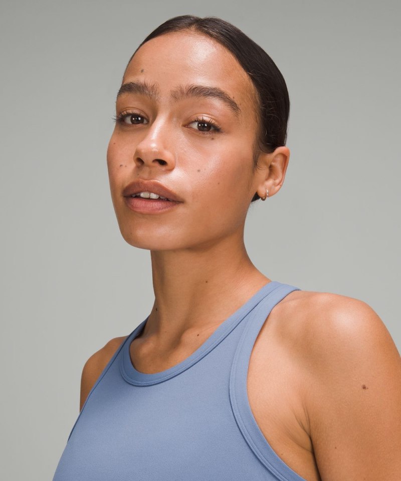 Lululemon lululemon Align™ Waist-Length Racerback Tank Top Oasis Blue Online Outlet Sale