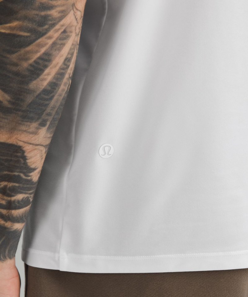 Lululemon Ultra-Soft Nulu Short-Sleeve T-Shirt White Online Outlet Sale