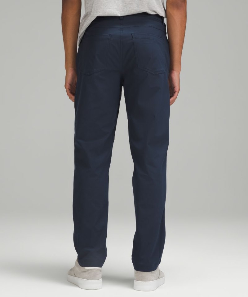 Lululemon ABC Relaxed-Fit 5 Pocket Pant 32"L *Warpstreme True Navy Online Outlet Sale