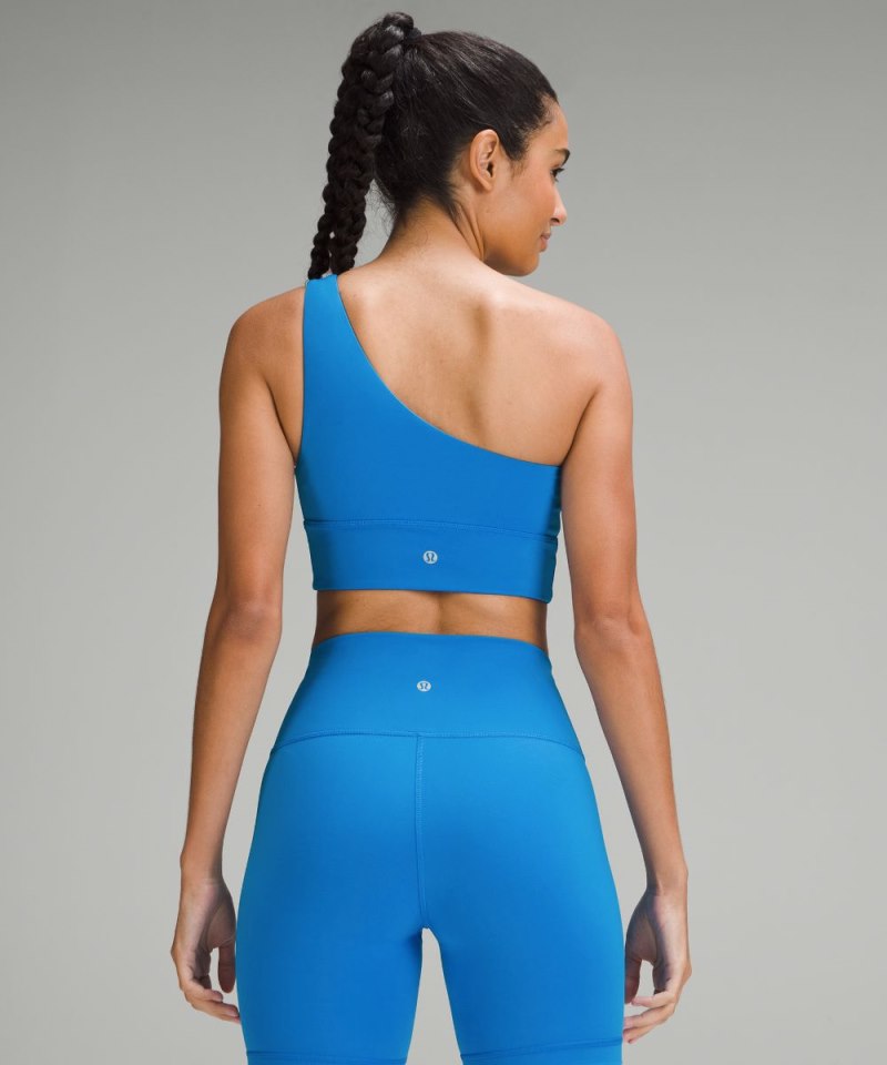 Lululemon lululemon Align™ Asymmetrical Bra Light Support, A / B Cup *Pride Poolside Online Outlet Sale