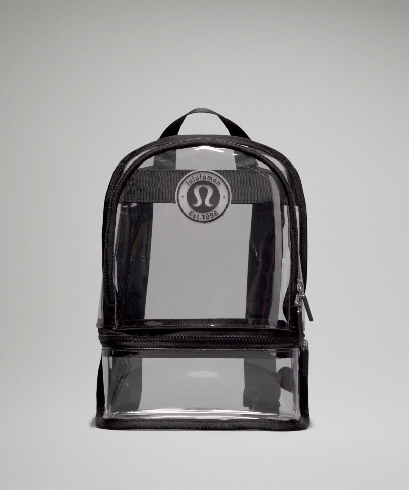 Lululemon Clear Backpack Mini 10L *Logo Black Online Outlet Sale