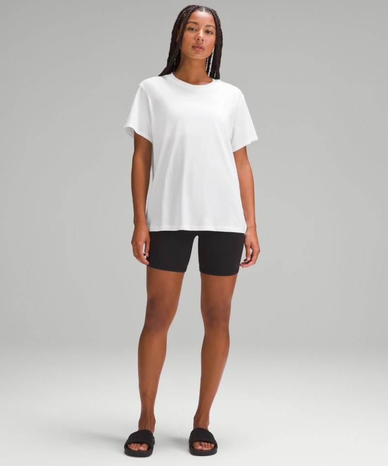 Lululemon All Yours Cotton T-Shirt White Online Outlet Sale
