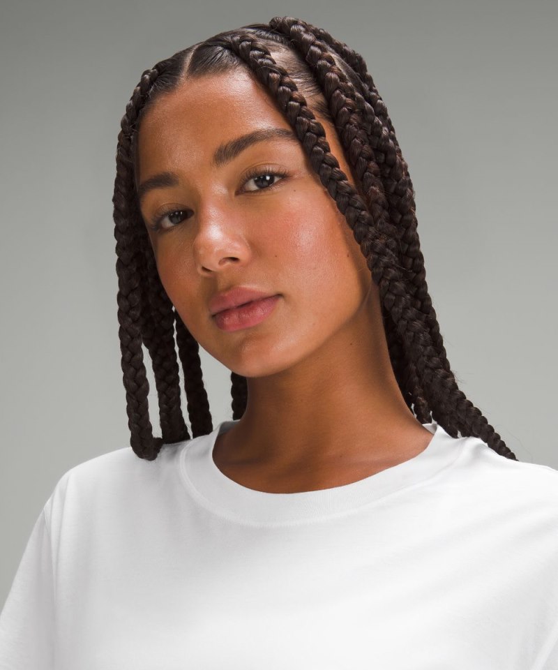 Lululemon All Yours Cotton T-Shirt White Online Outlet Sale