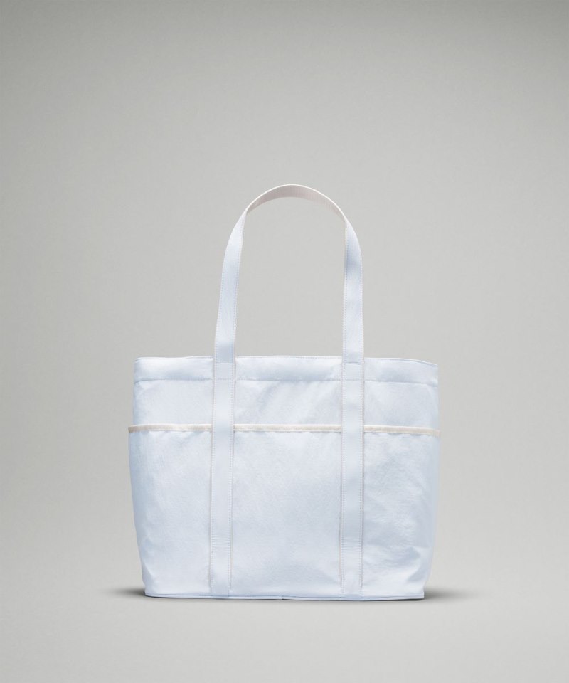 Lululemon Daily Multi-Pocket Tote Bag 20L Windmill / White Opal Online Outlet Sale