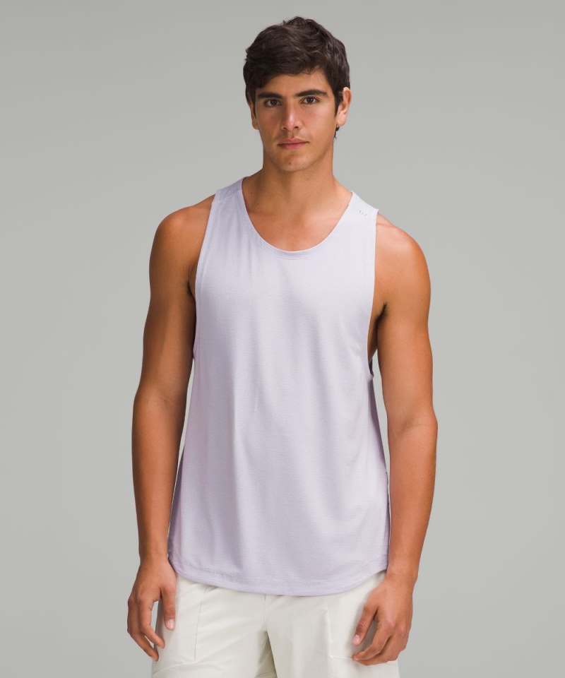 Lululemon License to Train Tank Top Lilac Ether Online Outlet Sale