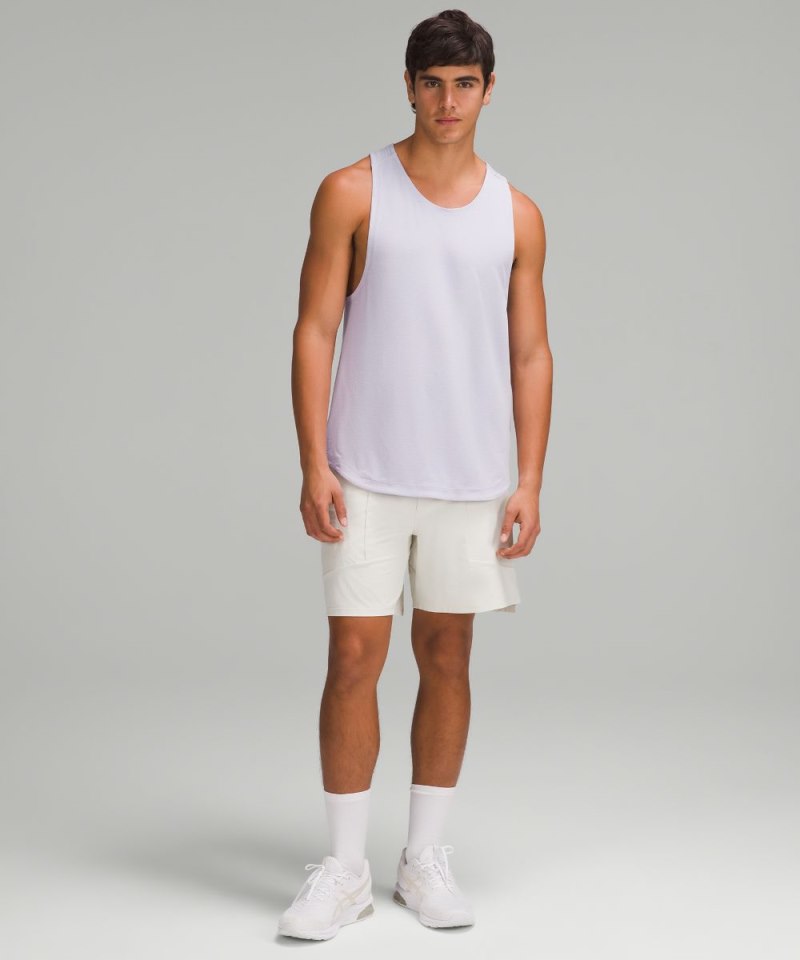 Lululemon License to Train Tank Top Lilac Ether Online Outlet Sale