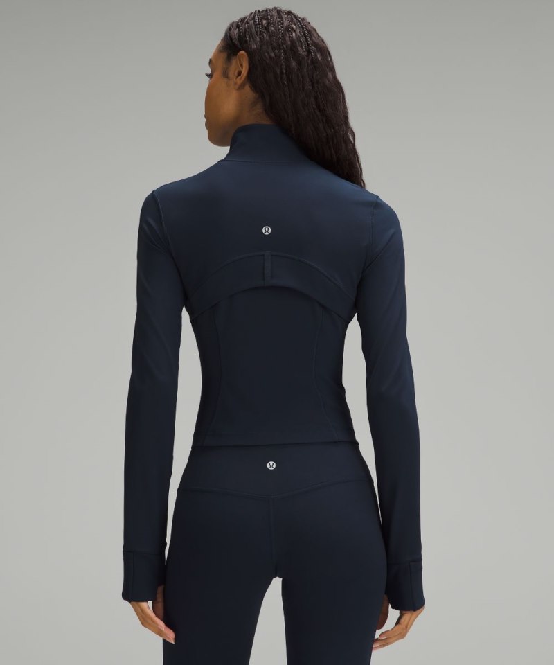Lululemon Define Cropped Jacket *Nulu True Navy Online Outlet Sale