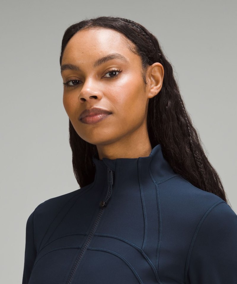 Lululemon Define Cropped Jacket *Nulu True Navy Online Outlet Sale