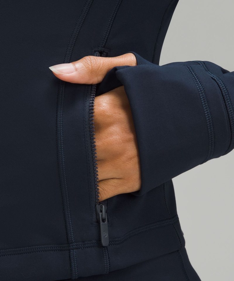Lululemon Define Cropped Jacket *Nulu True Navy Online Outlet Sale
