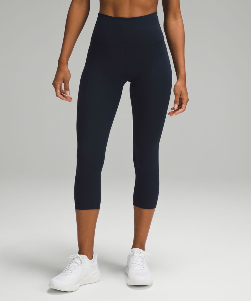 Lululemon Wunder Train High-Rise Crop 21" True Navy Online Outlet Sale