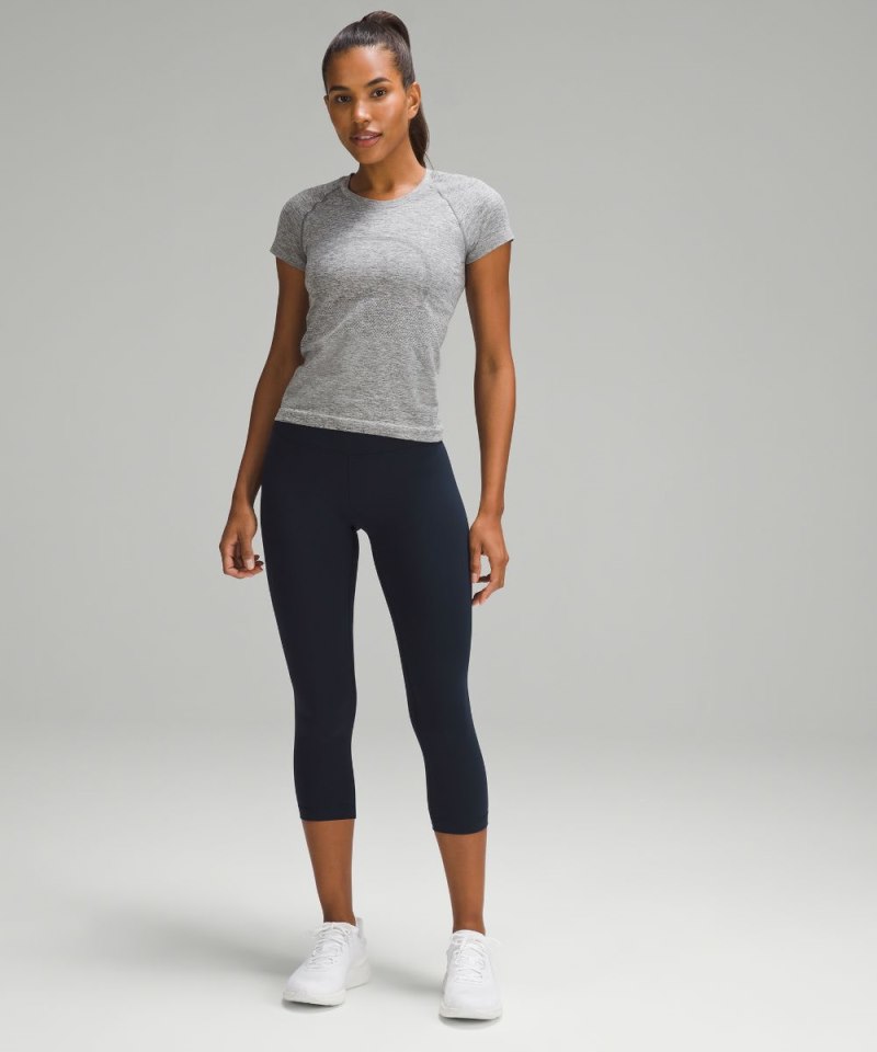 Lululemon Wunder Train High-Rise Crop 21" True Navy Online Outlet Sale
