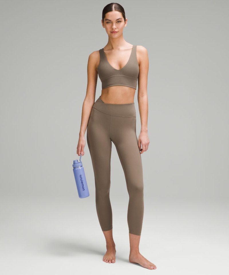 Lululemon Back to Life Sport Bottle 24oz *Shine Blue Linen Online Outlet Sale