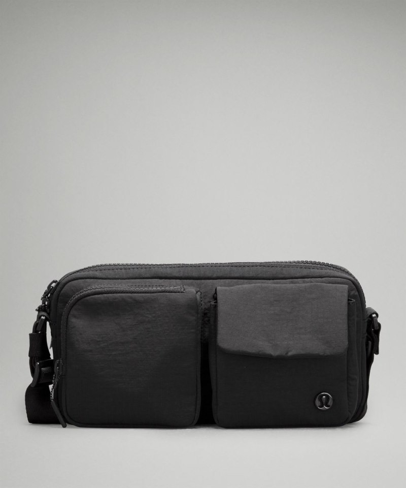 Lululemon Multi-Pocket Crossbody Bag 2.5L Black Online Outlet Sale