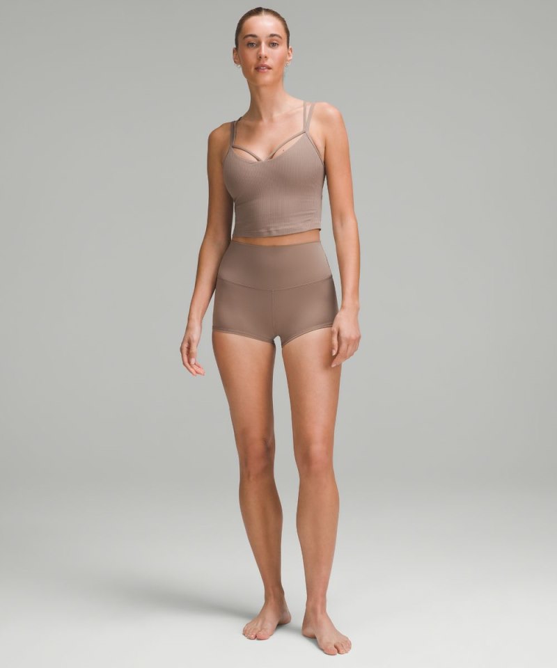 Lululemon lululemon Align™ High-Rise Short 2" Taupetastic Online Outlet Sale