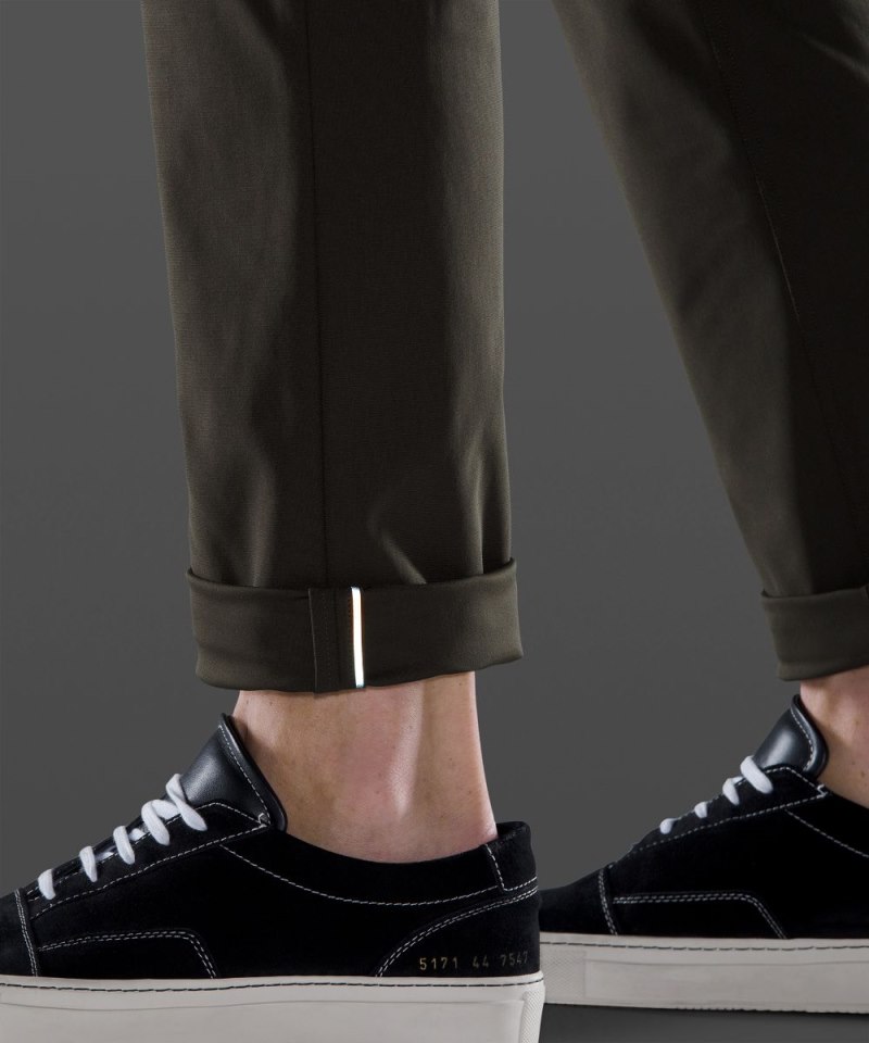 Lululemon ABC Classic-Fit 5 Pocket Pant 34"L *Warpstreme Dark Olive Online Outlet Sale
