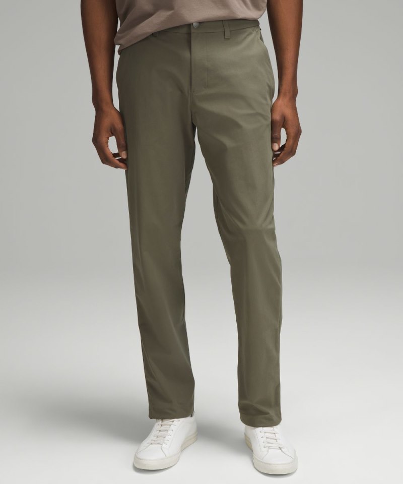 Lululemon ABC Relaxed-Fit Trouser 30"L *Warpstreme Army Green Online Outlet Sale