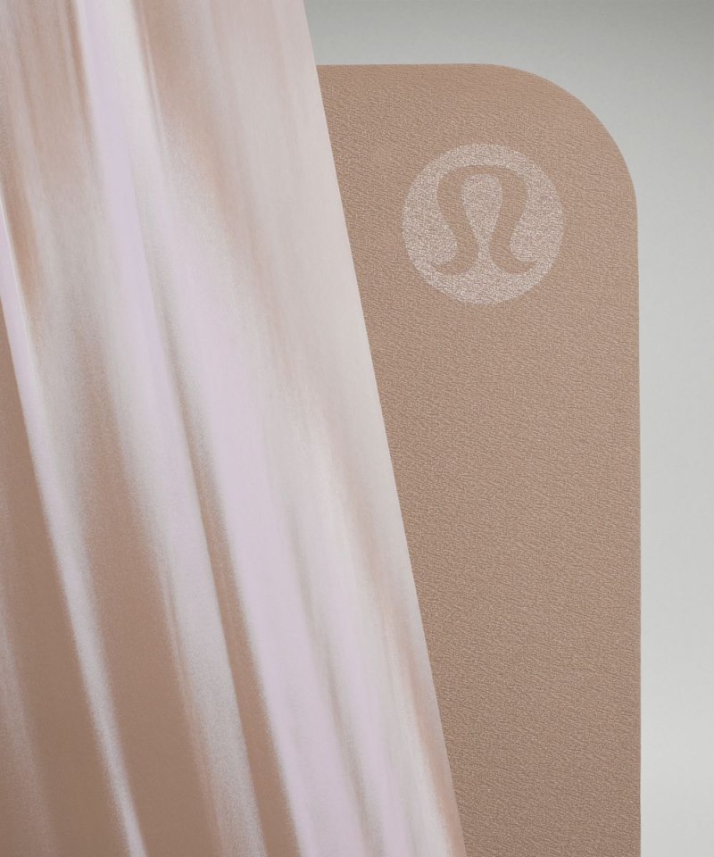 Lululemon The Mat 5mm *Made With FSC™ Certified Rubber Taupetastic / Lilac Ether / White / Taupetastic Online Outlet Sale