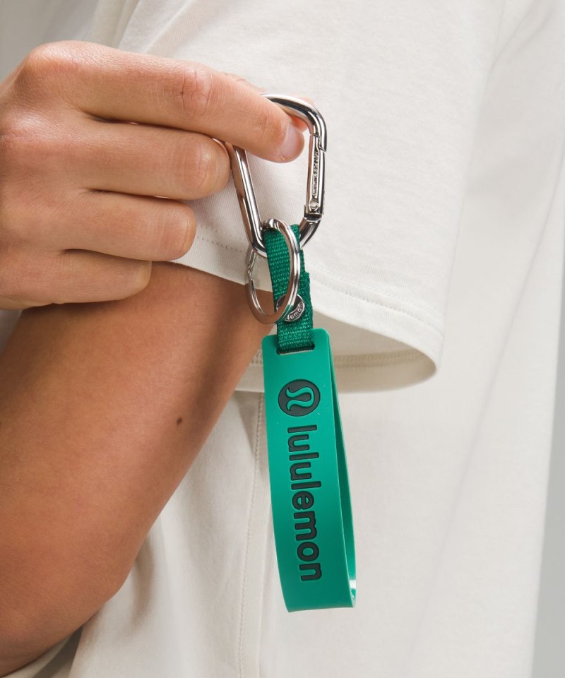 Lululemon Silicone Keychain Cascadia Green / Legacy Green Online Outlet Sale