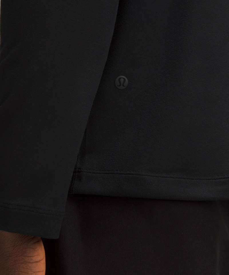 Lululemon Soft Jersey Long-Sleeve Shirt Black Online Outlet Sale