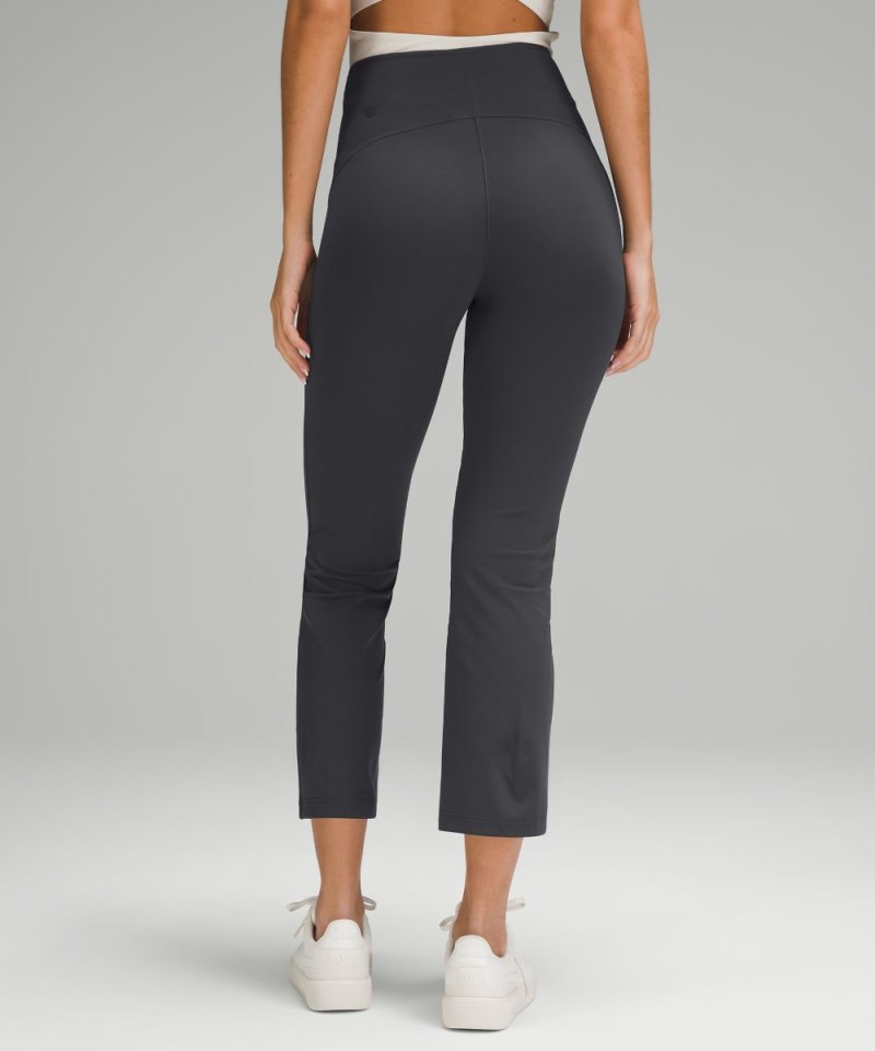 Lululemon Smooth Fit Pull-On High-Rise Cropped Pant Graphite Grey Online Outlet Sale