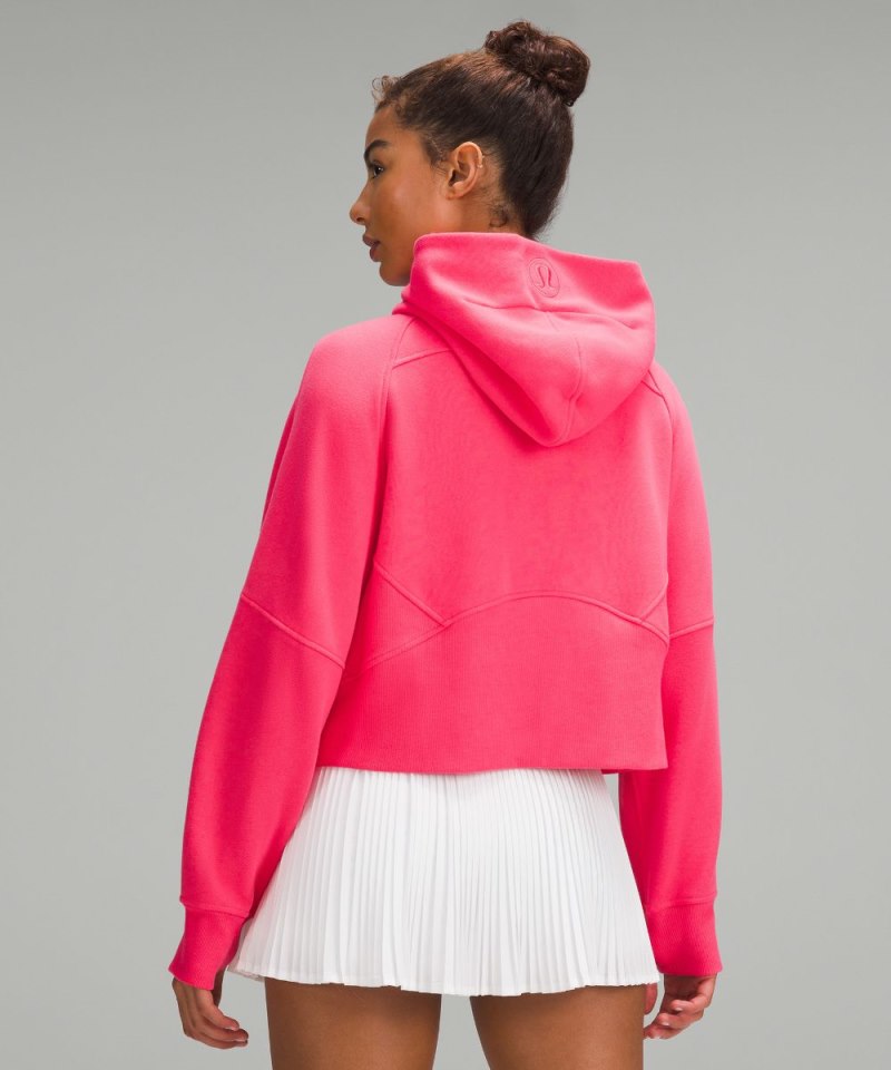Lululemon Scuba Oversized Full-Zip Hoodie Glaze Pink Online Outlet Sale