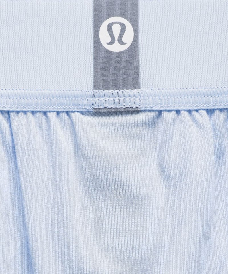 Lululemon Always In Motion Boxer 5" *3 Pack Oasis Blue / Windmill / Bone Online Outlet Sale