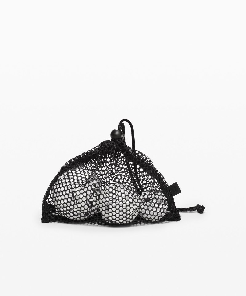 Lululemon Release and Recover Ball Set Black / White Online Outlet Sale
