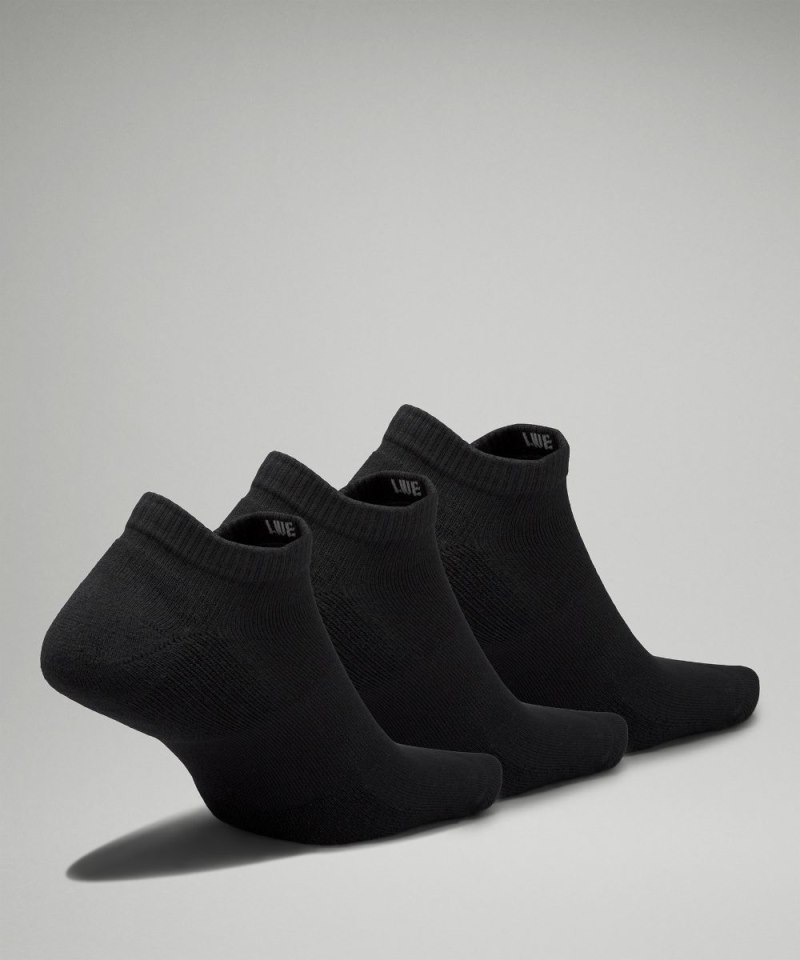 Lululemon Men's Daily Stride Comfort Low-Ankle Socks *3 Pack Black Online Outlet Sale