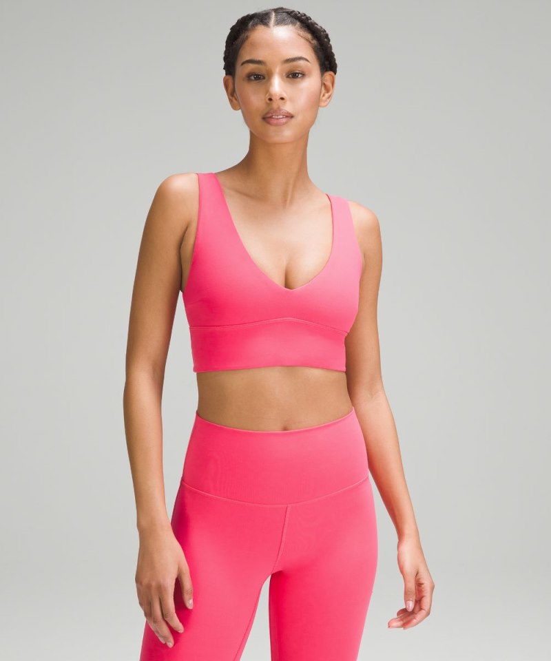 Lululemon lululemon Align™ V-Neck Bra *Light Support, C / D Cup Lip Gloss Online Outlet Sale