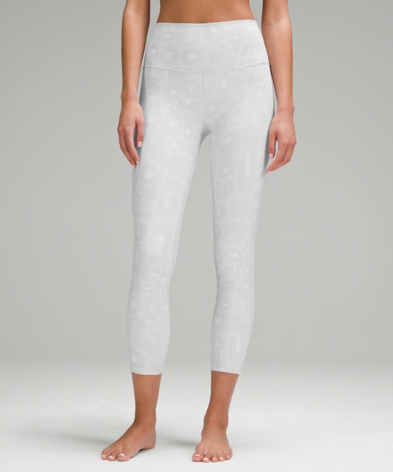 Lululemon lululemon Align™ High-Rise Pant 25" Spray Leopard Grey Multi Online Outlet Sale