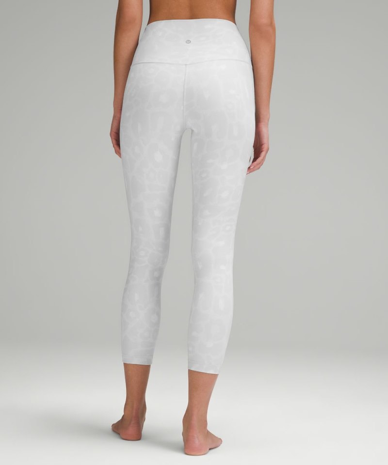 Lululemon lululemon Align™ High-Rise Pant 25" Spray Leopard Grey Multi Online Outlet Sale