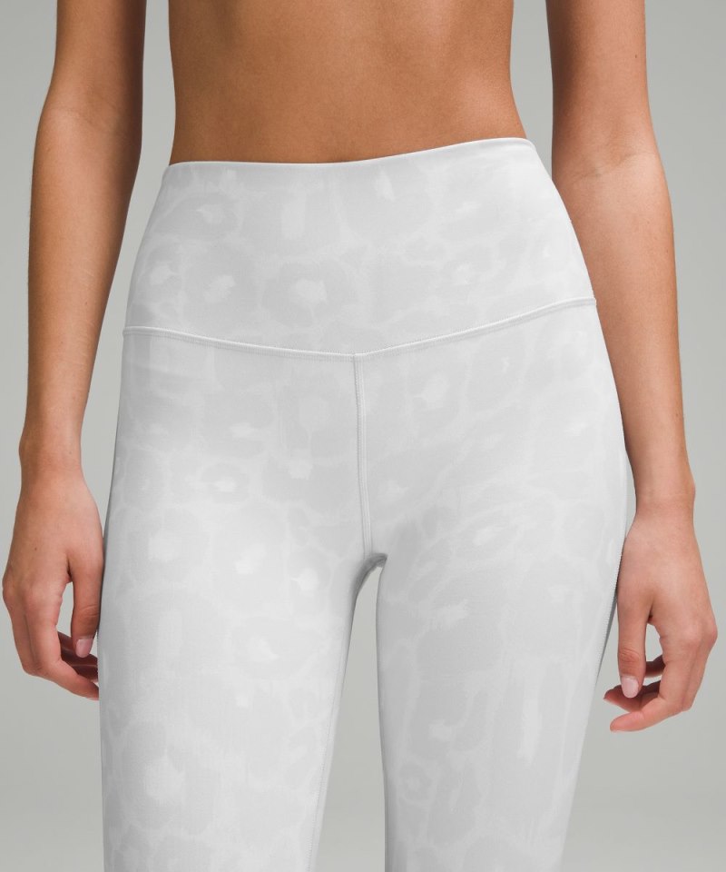 Lululemon lululemon Align™ High-Rise Pant 25" Spray Leopard Grey Multi Online Outlet Sale