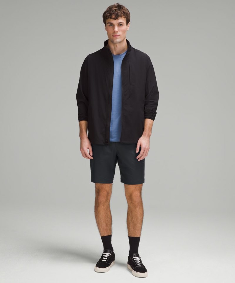 Lululemon ABC Classic-Fit Short 9" *Warpstreme Obsidian Online Outlet Sale