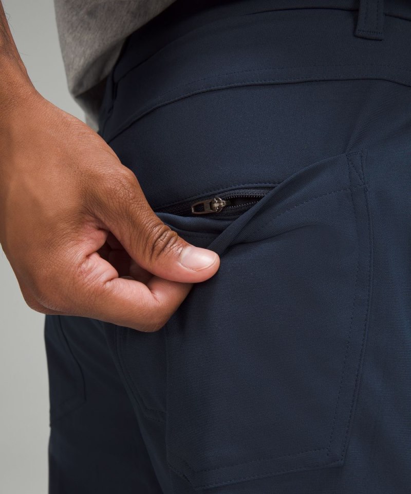 Lululemon ABC Relaxed-Fit 5 Pocket Pant 34"L *Warpstreme True Navy Online Outlet Sale