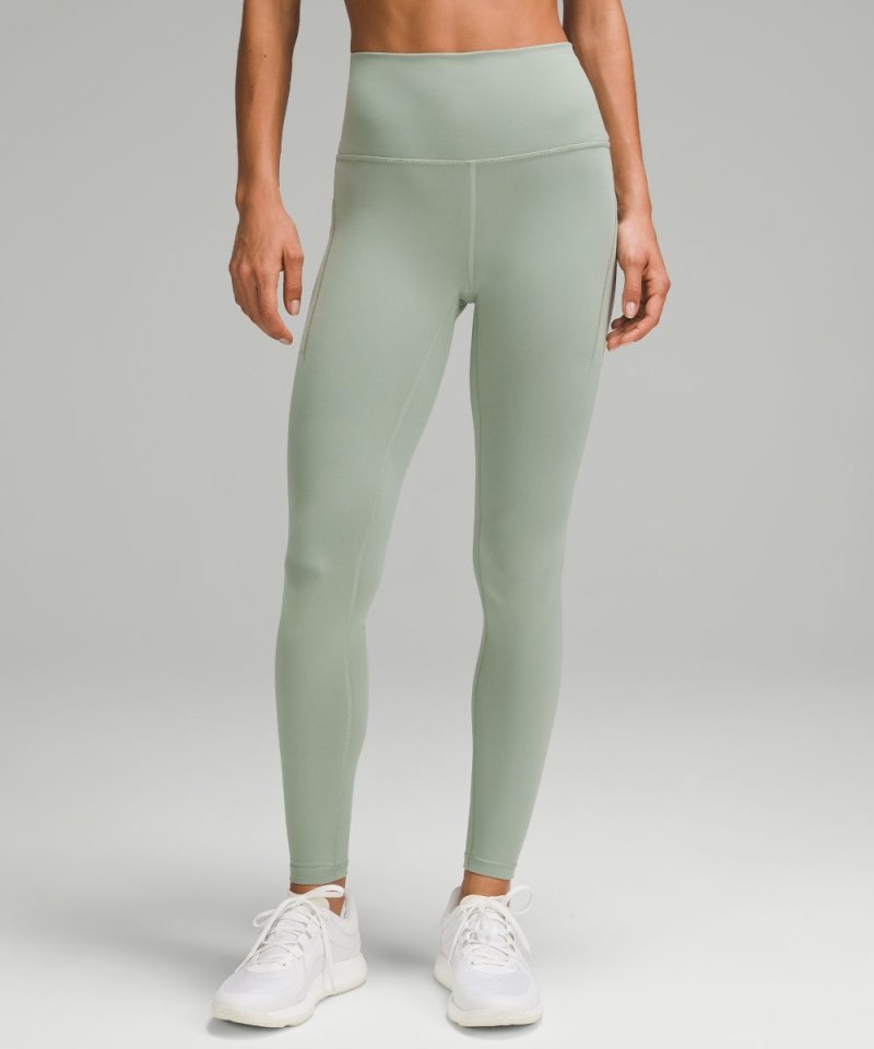Lululemon Wunder Train High-Rise Tight with Pockets 28" Palm Court Online Outlet Sale